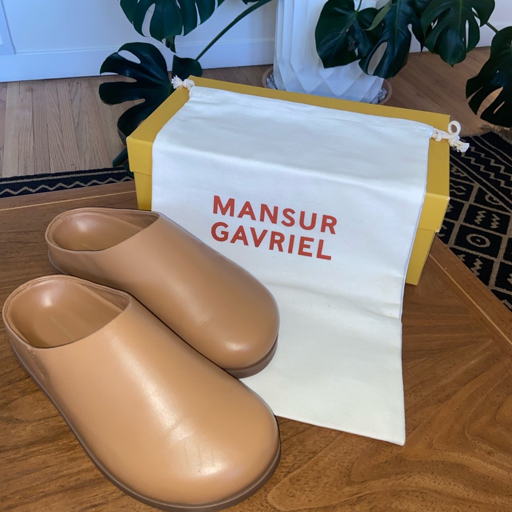 Mansur Gavriel Everyday Mule NWT